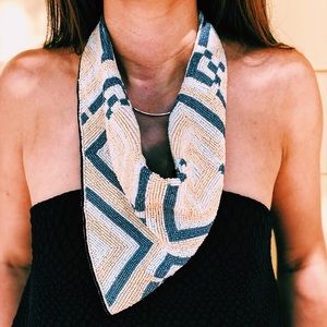 Beaded bandana